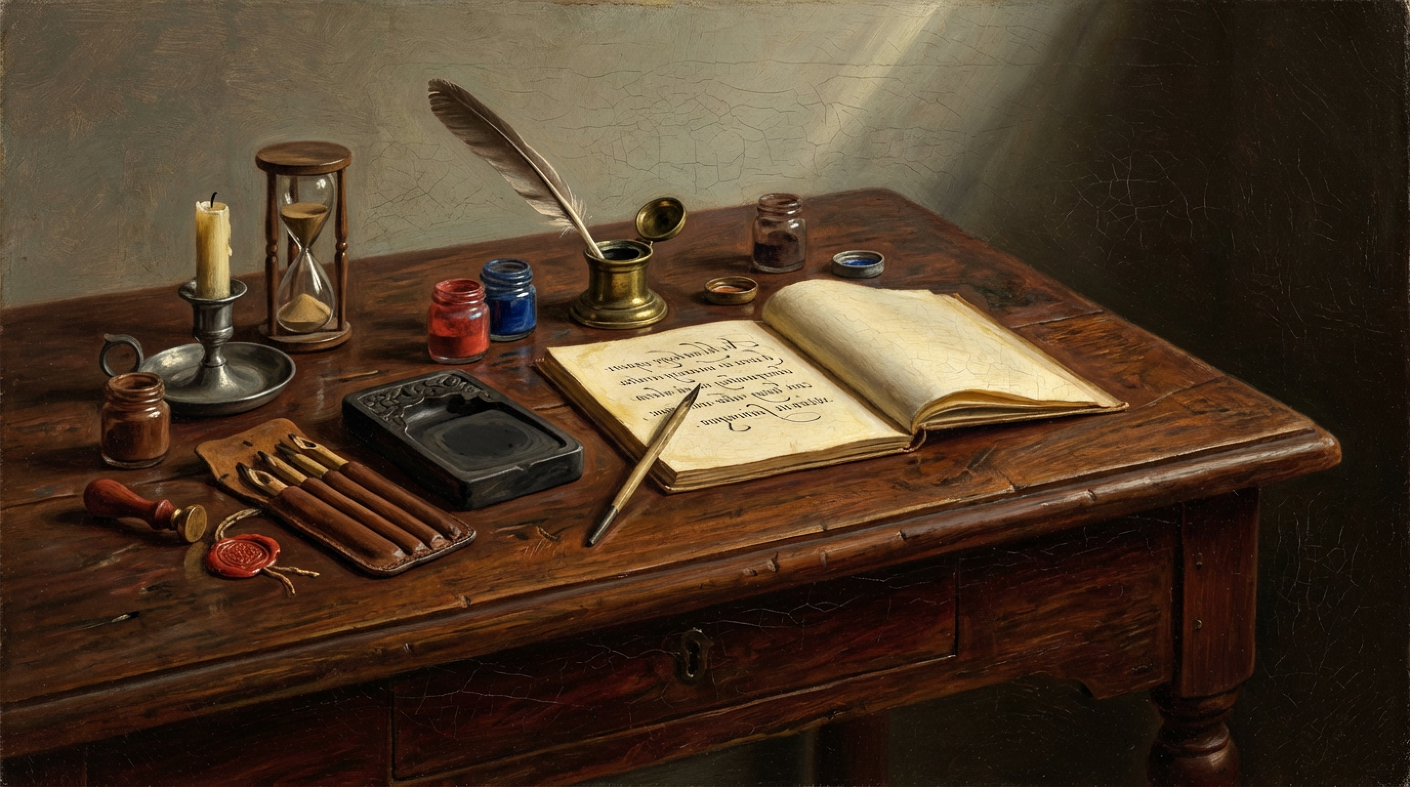 Historic manuscript collection in a research library