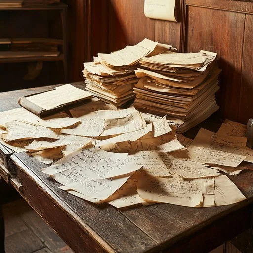 Detail of manuscript folios