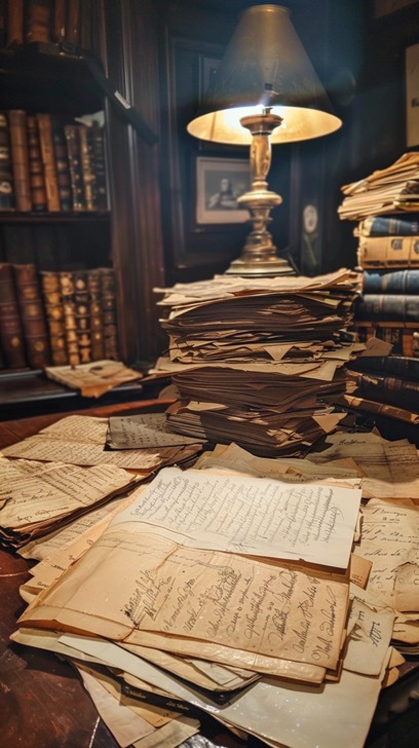 Historic manuscripts arranged for scholarly notes